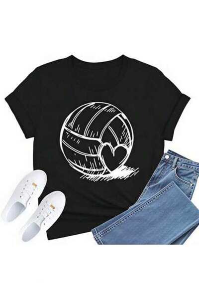 23ERVA Summer Outfit Women, Heart Funny Vintage T-Shirt, Loose And Breathable...
