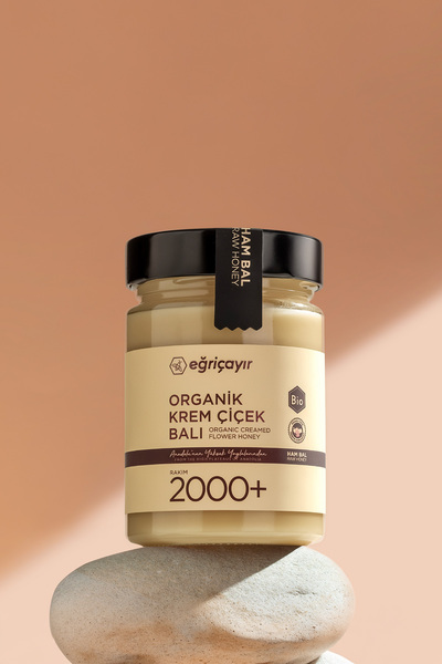 Eğriçayır Organik Krem Bal 420 Gr