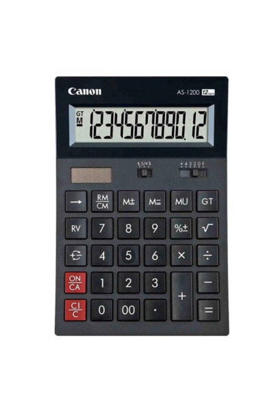 MC Micostore Calculator Canon 12 dig AS1200