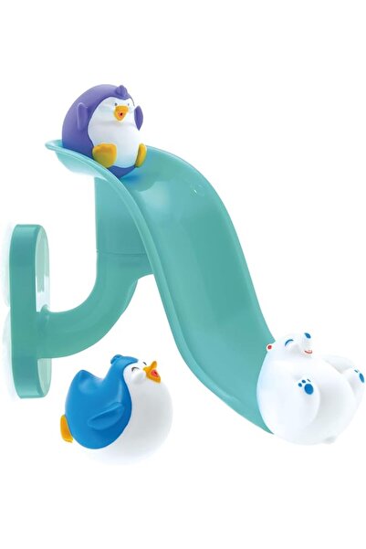 Nuby Splash 'N Slide - Baby Bath Toy - Fleece Animal Slide - Easy to Assemble...