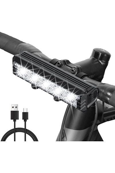 STARSTAR 2800lm 5-LED 6400mAh bike headlight.