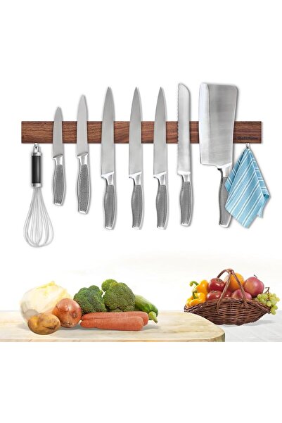 GENERAL Magnetic Knife Holder for Wall 17 Inch, No Drilling black knife magne...