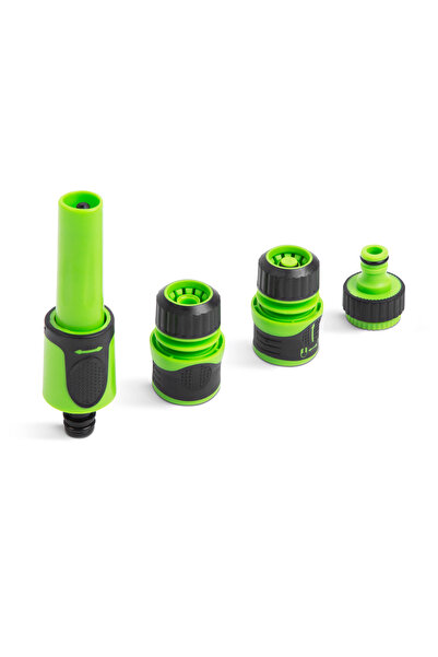 Alista Home Adjustable irrigation nozzle set, connectors included, water stop...
