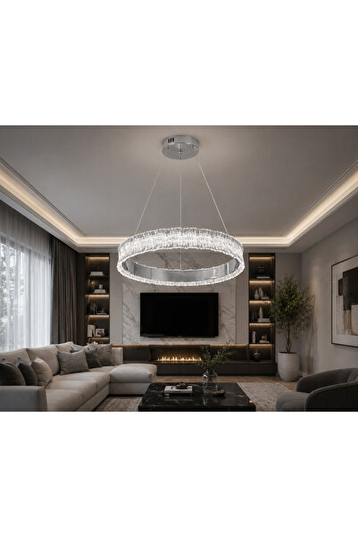 RFAN Candelabru, Model R9195/500, Cu telecomandă, 3 tipuri de iluminare, Înăl...
