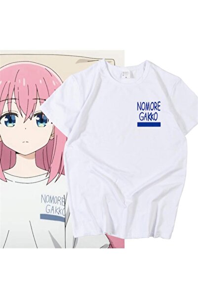 DEEFWEAR Mingalondon Nomore Gakko Printed White Unisex Oversize T-Shirt
