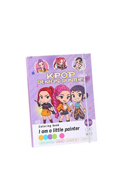 Cuppy Box كتاب تلوين فرقعة صائدي الشياطين الكورية (KPOP) |   كتاب تلوين وأنشط...