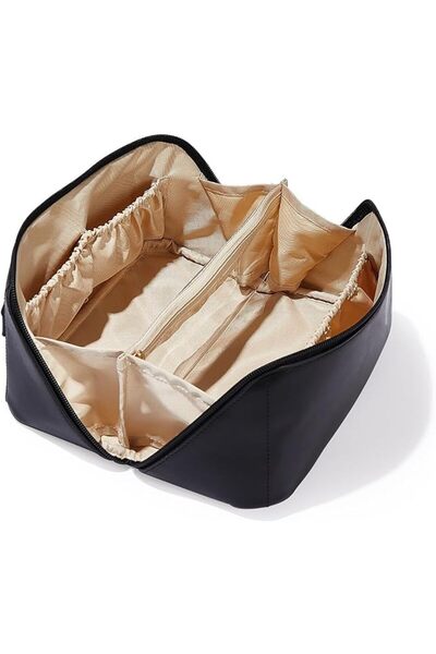 LBMT Travel Makeup Bag, Waterproof Large Capacity Cosmetic Bags for Women, Po...