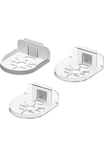 GENERAL 3 Set of Camera Shelf for Security Cameras, ABS Wall Camera Holder fo...