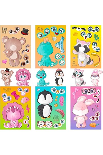Generic 24 Sheets Car Stickers for Your Kids Make Your Own Stickers Car Theme...