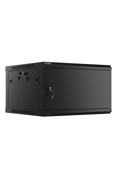 Lanberg Επιτοίχιο ερμάριο rack 6U 19 ιντσών, 600x600mm, με μεταλλική πόρτα, μ...