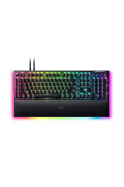RAZER Tastatură mecanică de gaming BlackWidow V4 Pro, switch-uri verzi, layou...