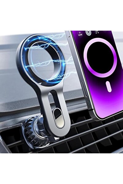 LinJie Car Phone Holder, 360°Rotating Car Magnetic Phone Holder, Compatible W...