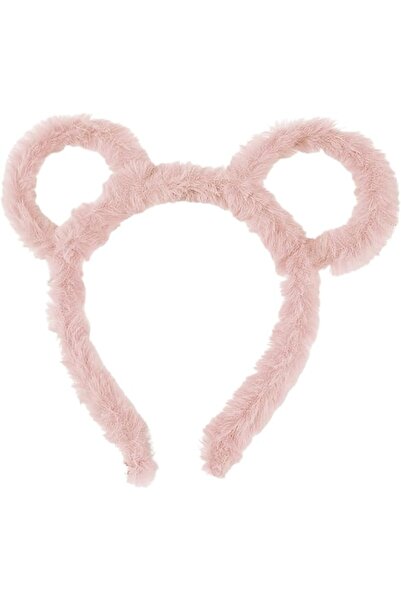 GENERAL Women Winter Thick Plush Headband Round Bear Ears Makeup Hair Hoop Ba...