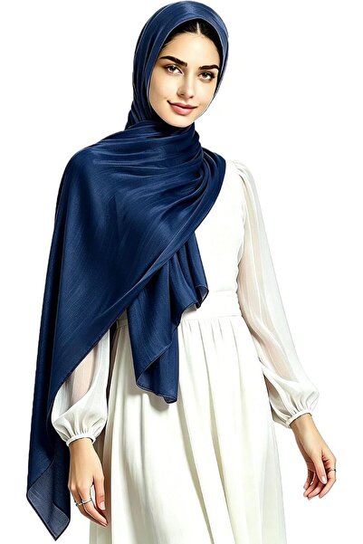 GENERAL Women Premium Hijab Head Scarf Lightweight Shimmer Scarves Crepe Wedd...