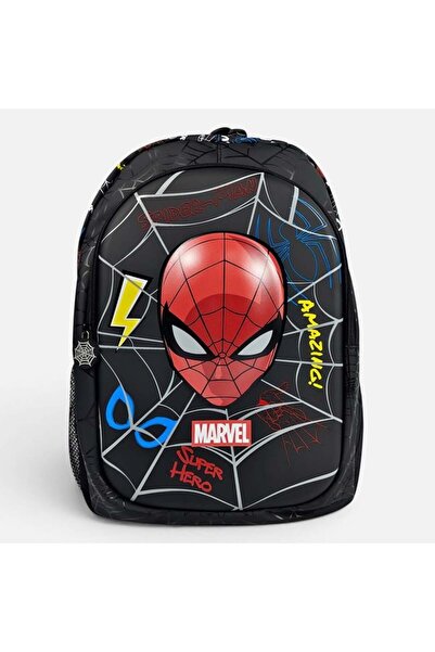 SPIDERMAN Μαύρο σακίδιο πλάτης 31 x 18 x 41 εκ.