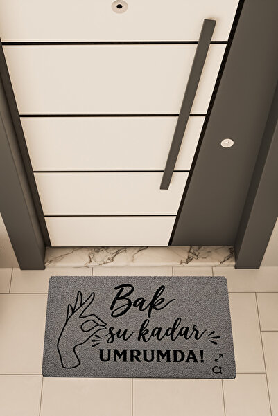 Dormot Deas Home, Digital Printing, "I Care so Much" Design Themed, Door Mat