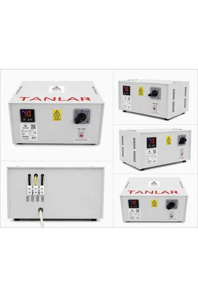 TANLAR REGÜLATÖR 10 KVA TAM OTOMATİK BAKIR SARGILI VOLTAJ REGÜLATÖRÜ 130/260VAC