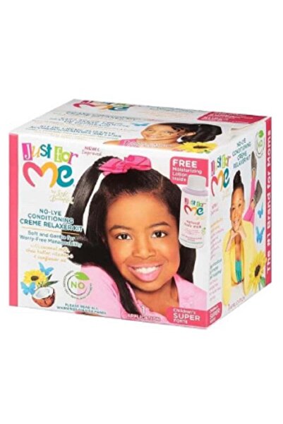 Just for Me No-Lye Children Conditioning Creme Relaxer Kit Super
