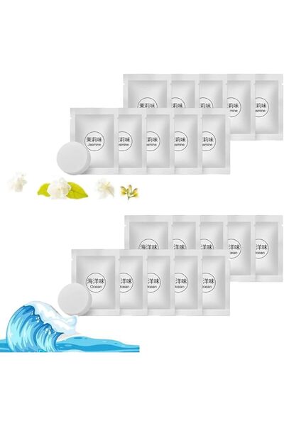 AZONEE 20 قطعة من لبادات معطر الهواء للسيارة، عطور صلبة طويلة الأمد، بديلة لن...