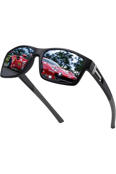 GENERAL Polarized Sunglasses,Rectangular Sunglasses for Men Women,Lightweight...