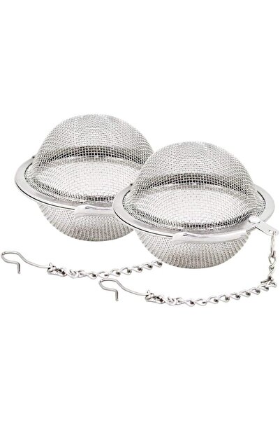 Bukela 2pcs Stainless Steel Mesh Tea Ball 5CM Tea Strainers Tea Infuser Strai...