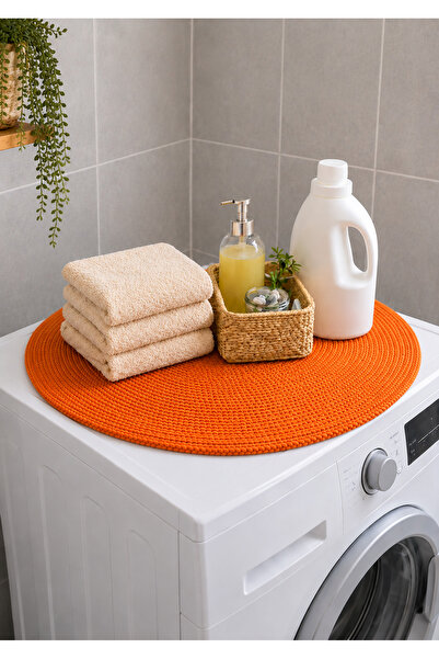 ÖRGÜM Bohemian Style Modern Washing Machine Dryer Cover