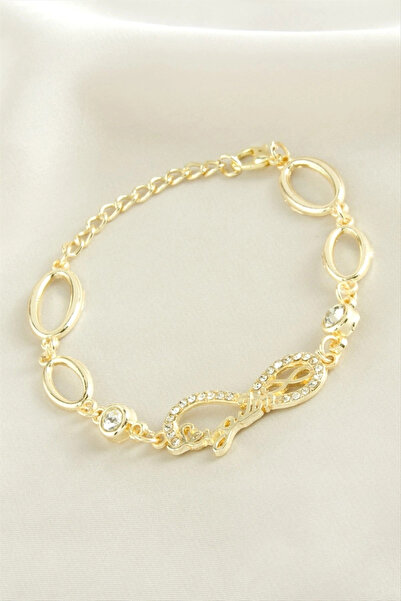 SORA GROUP Infinity Stone Bracelet with Love Lettering