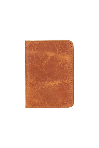 SORA GROUP Enrico Slim Leather Card Holder TN11 Caramel