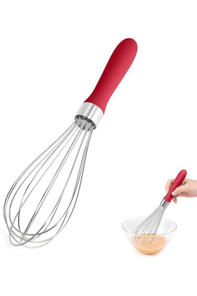 CARTEL DOOSUNG Doosu 18/8 Stainless Steel Balloon Whisk for Cooking (6 Wires,...