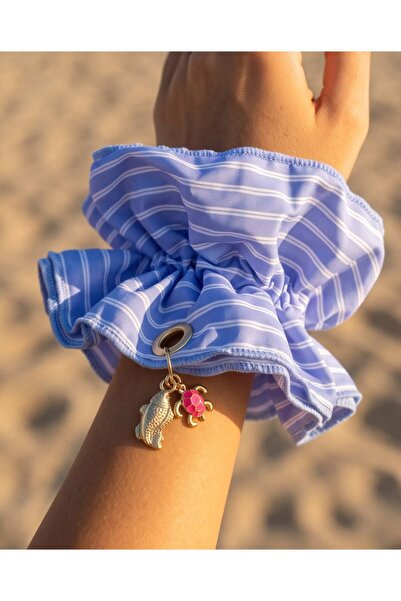 Kadın Charm Scrunchie Ciel Toka