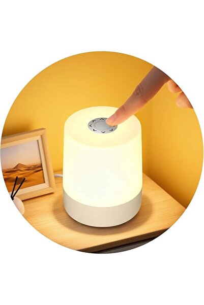 GENERAL Touch Control Bedside Lamp - 3 Colors Dimmable Rechargeable Night Lig...
