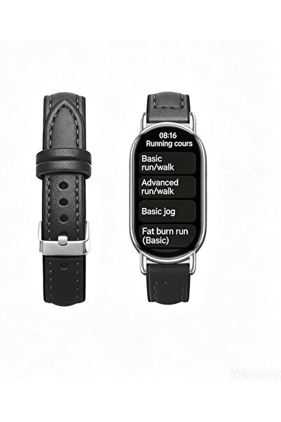 GENERAL Zkius Watch Band for Xiaomi Mi Band 10/9/8, Leather Strap for Mi Band...