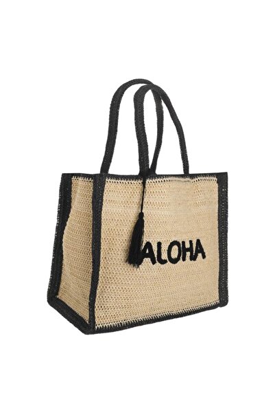OEM Geanta de Plaja Tip Tote Impletita Aloha 40x19x33cm