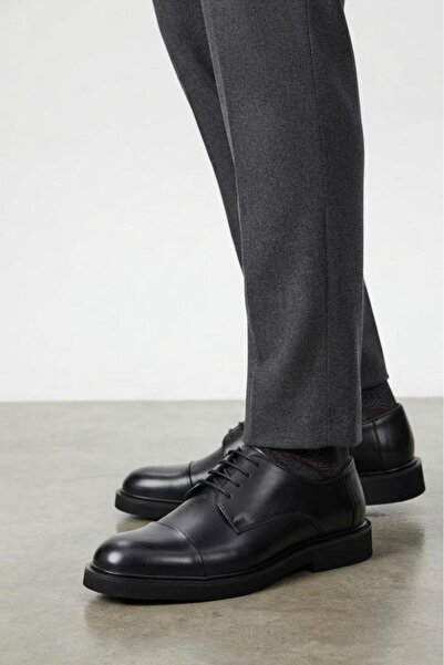 PİSAGOR Ps-74749 Genuine Leather Men's Exclusive Oxford Casual Shoes