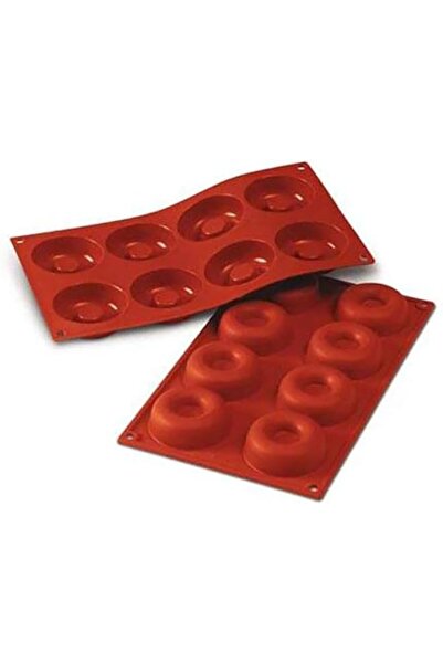 Generic Silikomart Classic Savarin Mould, 8 Cavities, Made In Italy, Food-Gra...