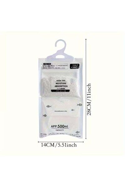 Generic Moisture Absorber Hanging Bag For Homes And Offices (10 pcs)
