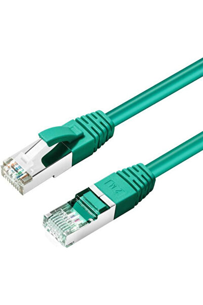 MicroConnect S/FTP Cat6 15μ Πράσινο LSZH Ζεύγη PMF σε Μεταλλικό Φύλλο 4x2xAWG...
