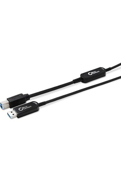 MicroConnect Καλώδιο USB 2.0 10μ. Τύπου A αρσενικό σε Τύπου B αρσενικό (MC-US...