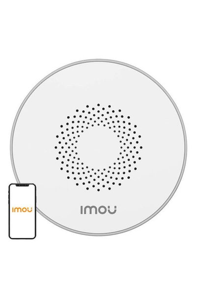 Imou Ασύρματη Σειρήνα Συναγερμού ZigBee Εξωτερικού Χώρου 85dB 12V με Λευκό Φω...