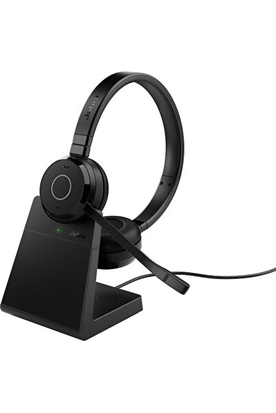Jabra Evolve 65 Te Link Uc Mono Stand Ασύρματα Ακουστικά
