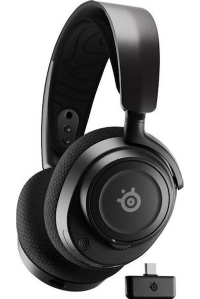 SteelSeries Arctis Nova 7X Ασύρματα Ακουστικά Gaming Υπεραυτικά με Συνδεσιμότ...