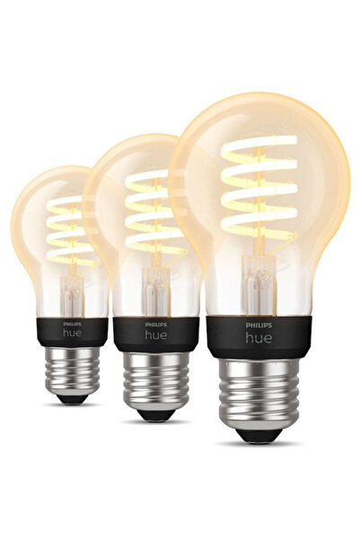 Philips Έξυπνες λάμπες LED 7W για ντουί E27 και σχήμα A60 Ρυθμιζόμενο Λευκό 5...