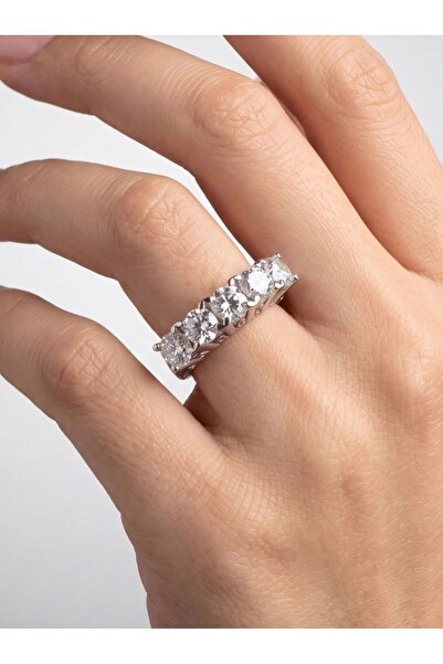 HOŞGÖR ACCESSORIES Women's Xuping 5 Stone Ring