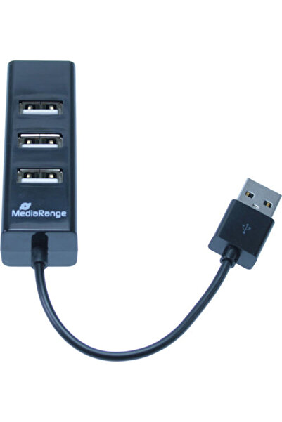 MediaRange v2 USB Hub 4 Θύρες USB 2.0 με σύνδεση USB-A Κωδικός: MRCS502
