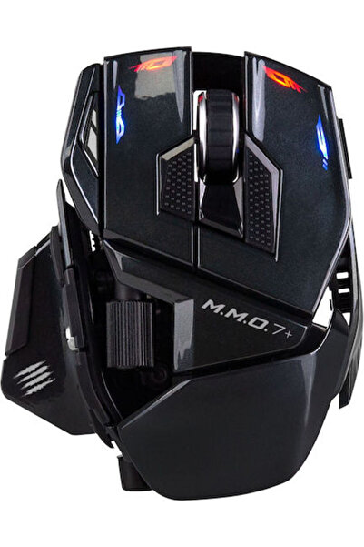 Mad Κατζ Μ.Μ.Ο. 7+ Ασύρματο ποντίκι gaming RGB 26000 DPI Μαύρο