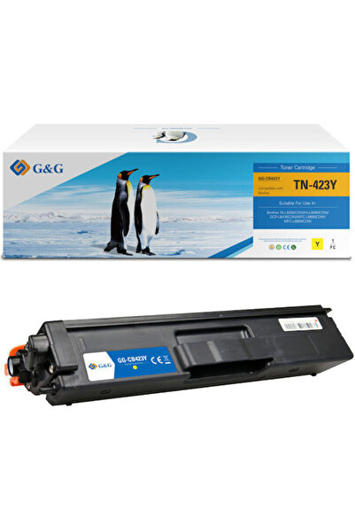 Golden G&g Premium Τόνερ 4k Brother Tn 423 Κίτρινο Tn-423y Tn423y