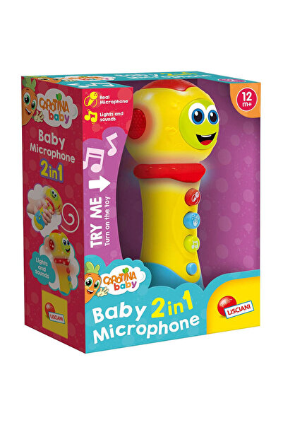 Lisciani Μικρόφωνο 2 σε 1 – Carotina Baby 100606
