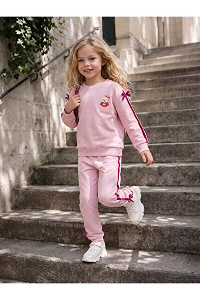 LC Waikiki Sparkling Choices Bowknot Girl's Set from Shining Store
