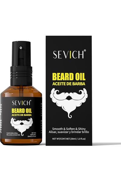 Sevich بلسم اللحية للرجال، بلسم مرطب بزبدة الشيا والبيوتين، يرطب وينعم ويشكل ...