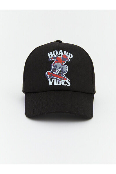 LC Waikiki Trendlucky Boys' Cap with Printed Difference